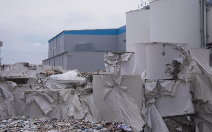 津波被災製品の状況(石巻工場)