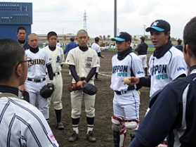 日本製紙 石巻硬式野球部 小中高生を対象に野球教室を開催