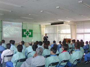 交通安全講習会(日本製紙(株))