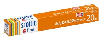 スコッティ®ファイン ふんわりピタッとラップ20m