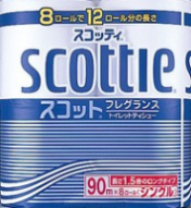 スコッティ? スコット フレグランス 8ロール(シングル)