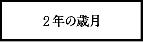 2年の歳月